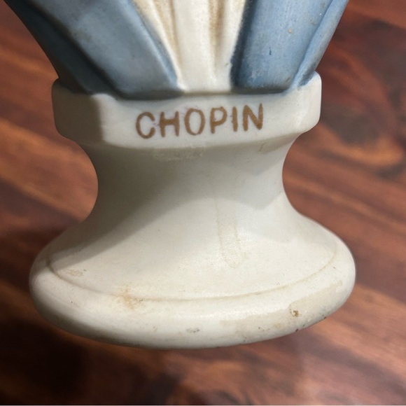 Vintage Lefton China Hand Painted Chopin Bust  KW1166 Composer 6” Tall - Picture 11 of 16